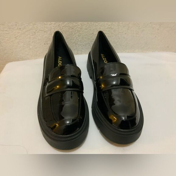 BRAND NEW ALDO PLATFORM SLIP-ON WOMEN"S LOAFERS size 7 - Picture 1 of 11
